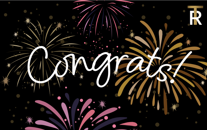 Congrats