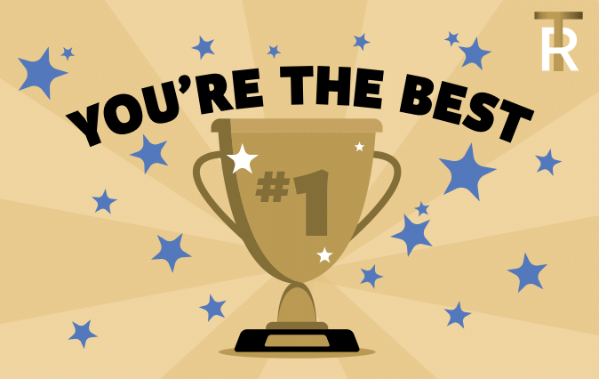 You're The Best Trophy